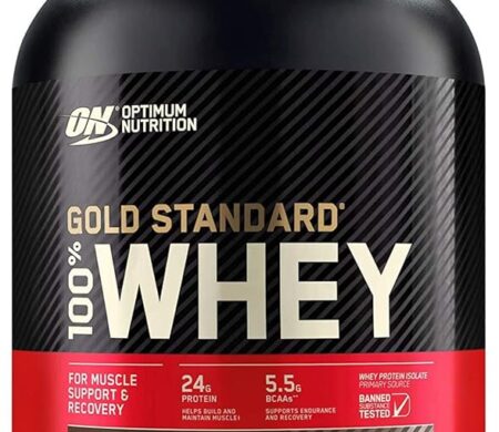 Optimum Nutrition Whey Protein – Premium Quality for Muscle Recovery & Growth