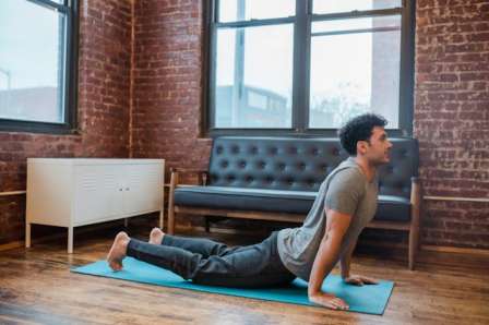 Cobra Stretch full body stretching exercises