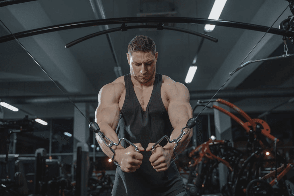 man is doing exercise in gym Beginner Strength Training Guide